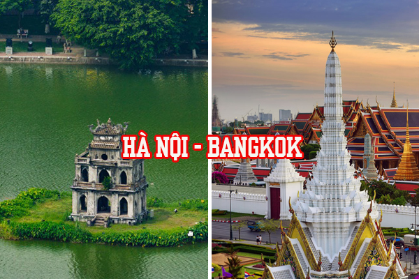 Thời gian bay từ Hà Nội đến Bangkok mất bao lâu?Giá vé bao nhiêu