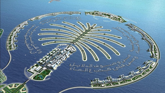 Chiêm ngưỡng sự kỳ vĩ của Đảo Cọ Palm Island tại Dubai