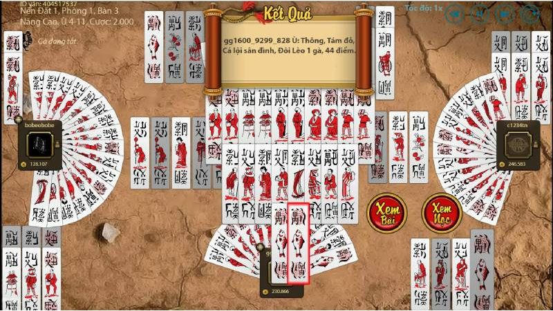 Game bài chắn cũng phù hợp với thời đại công nghệ
